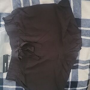 Fashion nova rosie tie waist shorts